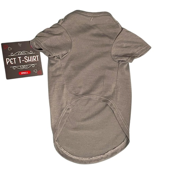 YOU ARE WEIRD & I LOVE YOU pet tee shirt NWT size S - Picture 3 of 4